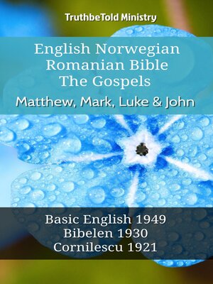 cover image of English Norwegian Romanian Bible--The Gospels--Matthew, Mark, Luke & John